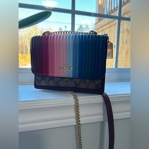 Multicolour coach crossbody